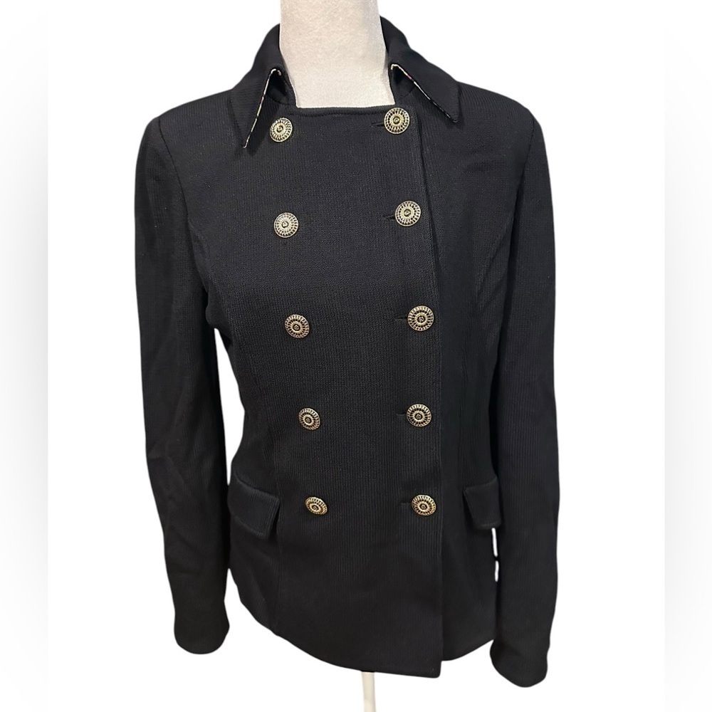 St. John collection Double-Breasted Black Women's Jacket size 6